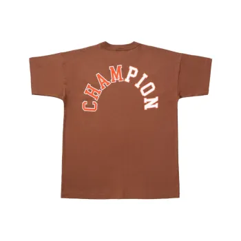 Champion SS21 T Shirt Japan Version Unisex Brown