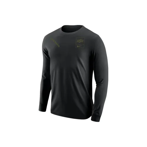 Nike Oklahoma State Olive Pack Men's Nike College Long Sleeve T Shirt