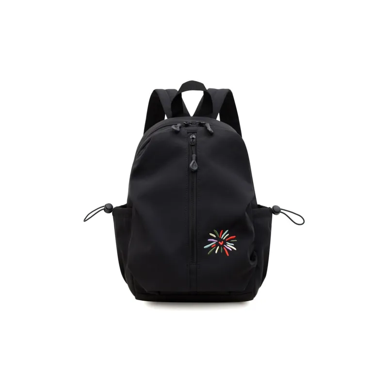 URBAN FOREST Nylon Backpack Unisex Gray/Black/Yellow/Green/Blue/Beige-2