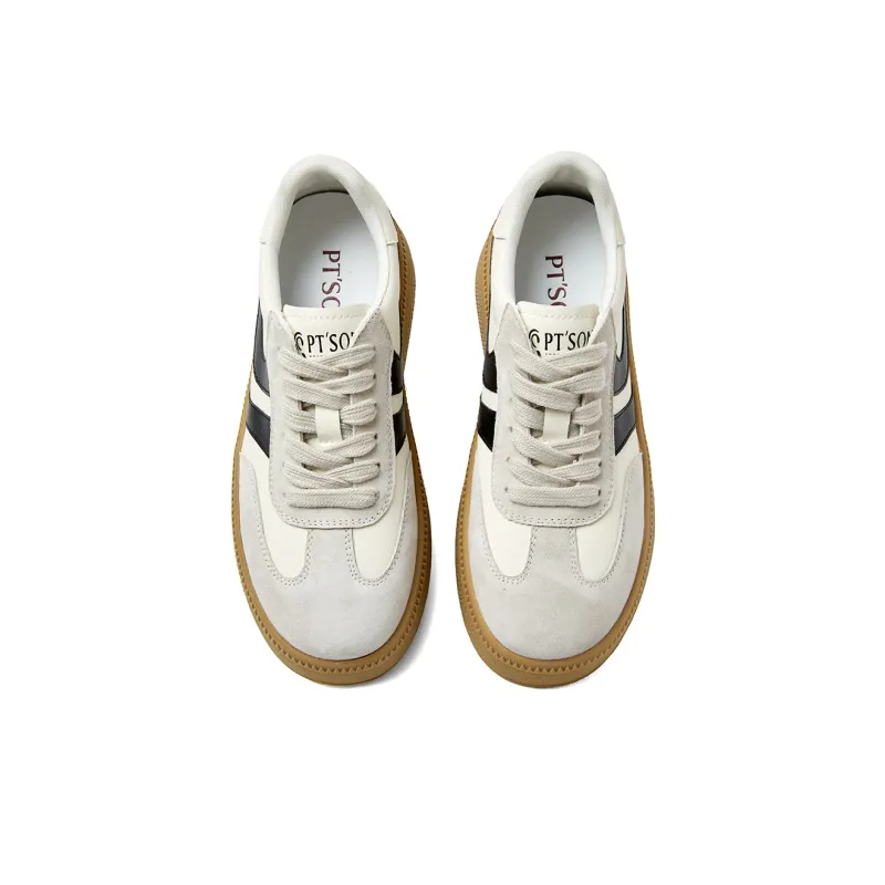 PT'SON German Army Trainers Low Top Skateboard Shoes Women's-9
