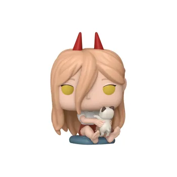 Funko Chainsaw Man Power And Kitten Chibi Figures