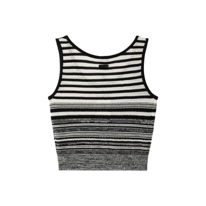 Boy London Tank Tops Women's Black/White-1