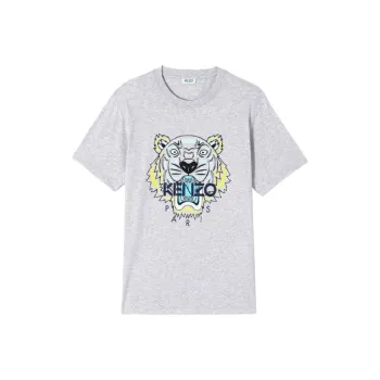 KENZO T Shirts Men Light Gray