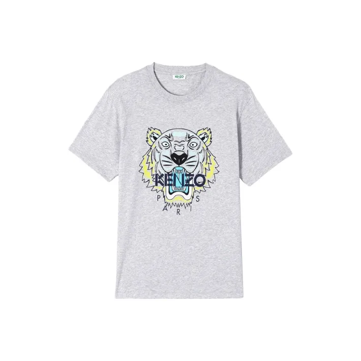 KENZO T Shirts Men Light Gray-0