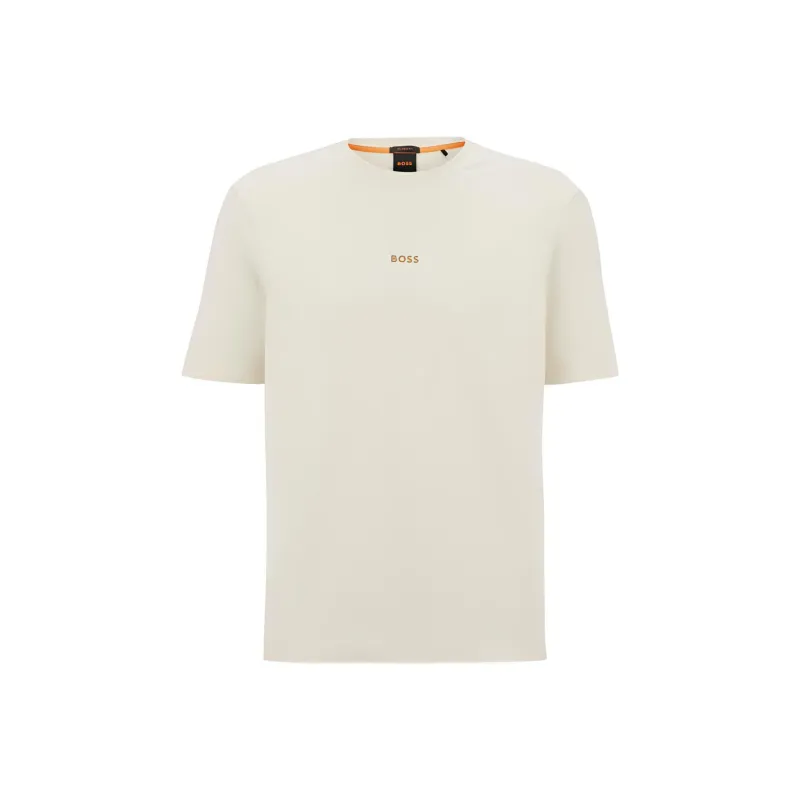 HUGO BOSS T-Shirts Men Beige Yellow-0