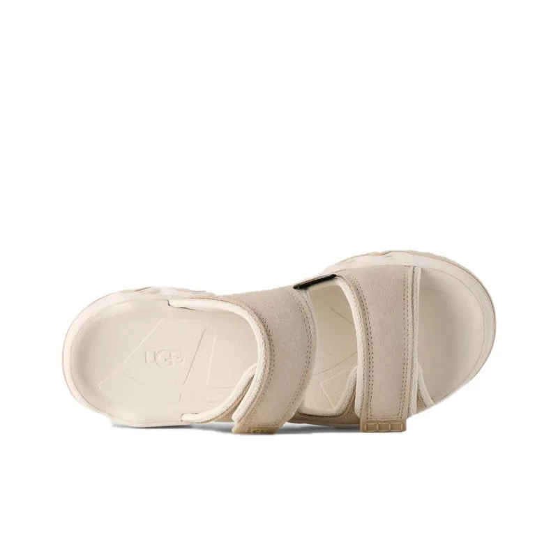 UGG Slip Resistant Slide Slippers Unisex Light Beige-2
