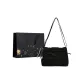 Versatile Black+Silk Scarf