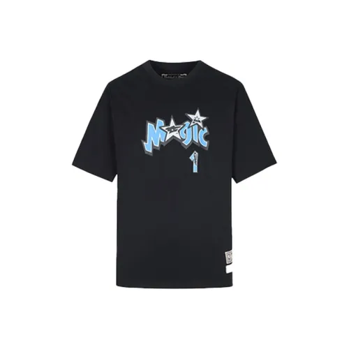 Mitchell & Ness SS22 Set in Sleeve T Shirt Unisex Black