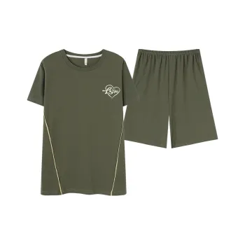 MADALLO Pajama Set Men's Dark Green