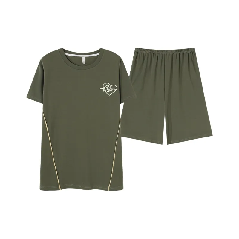 MADALLO Pajama Set Men's Dark Green-0