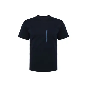 PRADA T-Shirts Men Navy Blue