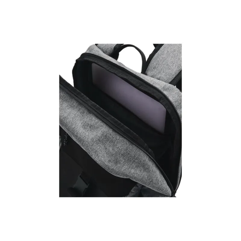 Under Armour Polyester Backpack Regular Men's Gray & Black-2