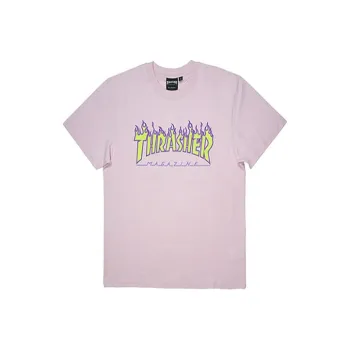 Thrasher T-Shirt Japan Version Unisex Pink