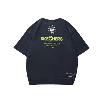 Skechers Environmental Protection Drop Shoulder Sleeve T Shirt Men's