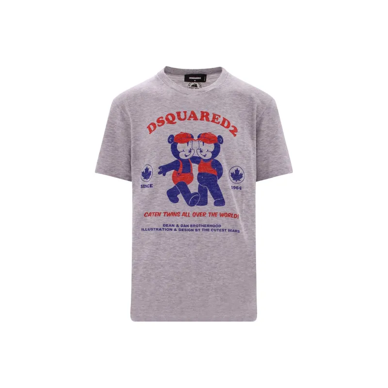 DSQUARED2 Logo print Short sleeve T shirt-0
