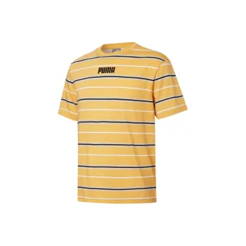 PUMA Modern Basics Advanced T Shirts Men Yellow