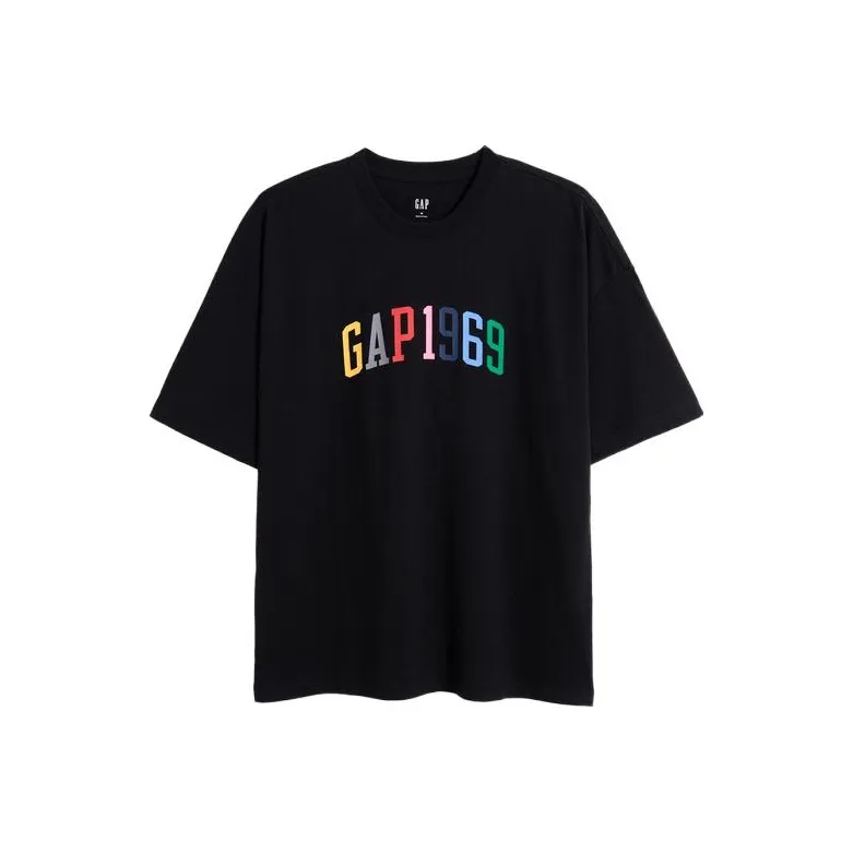 GAP SS23 T-Shirts Men Black-0