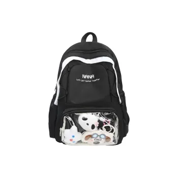 BSELEON Nylon Backpack Regular Unisex Multicolor