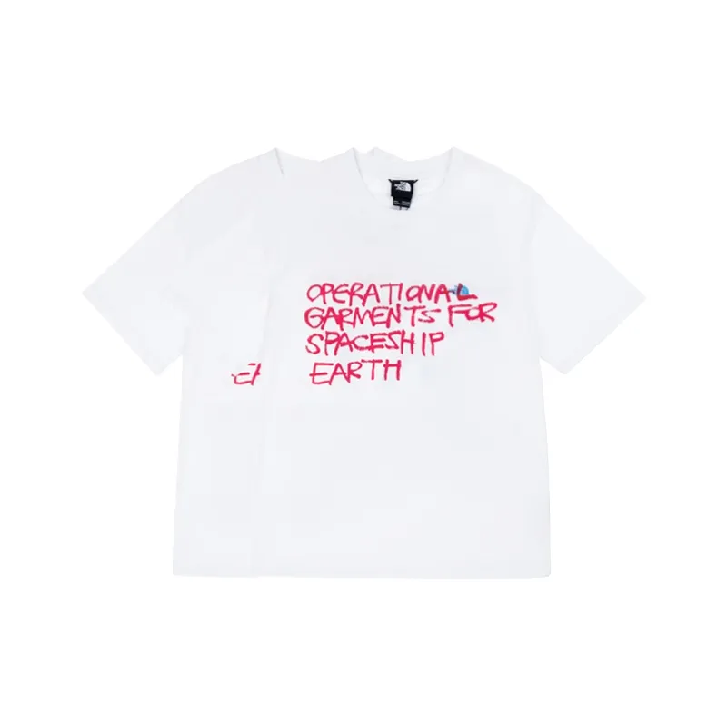 THE NORTH FACE Cang Shi One Tree Collaboration Spring And Summer Natural Journey Collection SS22 T Shirt Unisex White-5