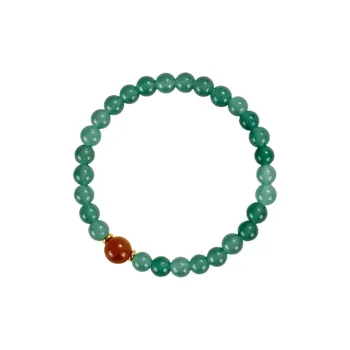 Oriental Jade Chalcedony Bracelets Women's
