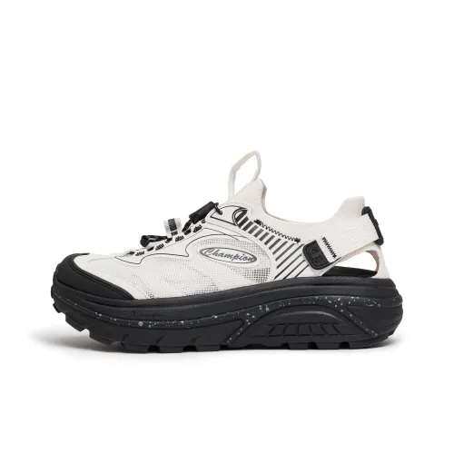 Champion Starlight Sandals One Strap Sandals Men's Milk White Black