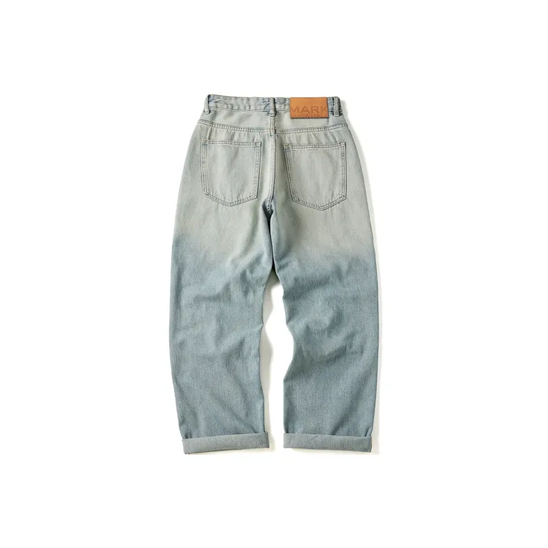 FAIRWHALE Jeans Unisex Light Blue-1
