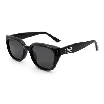 ENFANTIN TR/Memory Plastic Irregular Shape Sunglasses Unisex