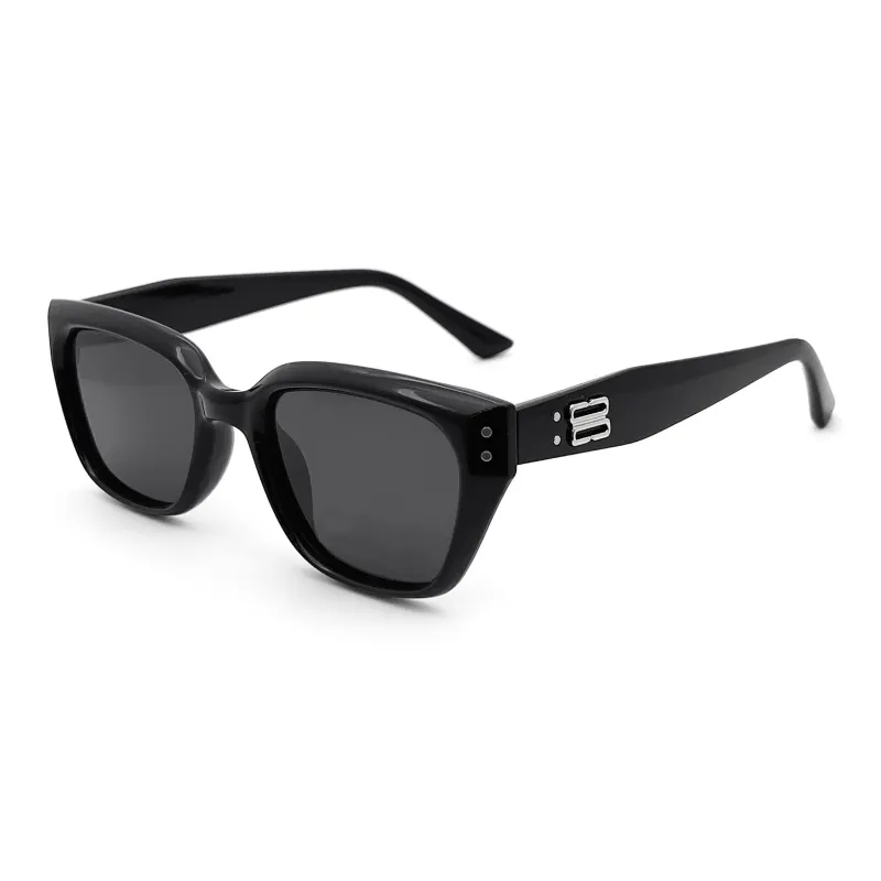 ENFANTIN TR/Memory Plastic Irregular Shape Sunglasses Unisex-0