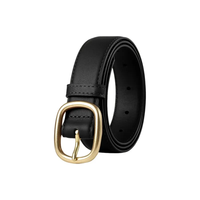Warrior Bovine Split Transfer Leather Belts Women's 2.8CM-0