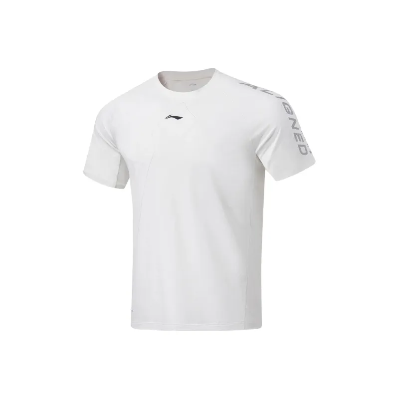 LiNing Fitness Series T Shirt Men's Ivory-0