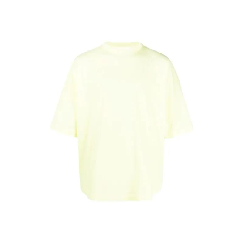 PALM ANGELS Logo Print Cotton T shirt-0