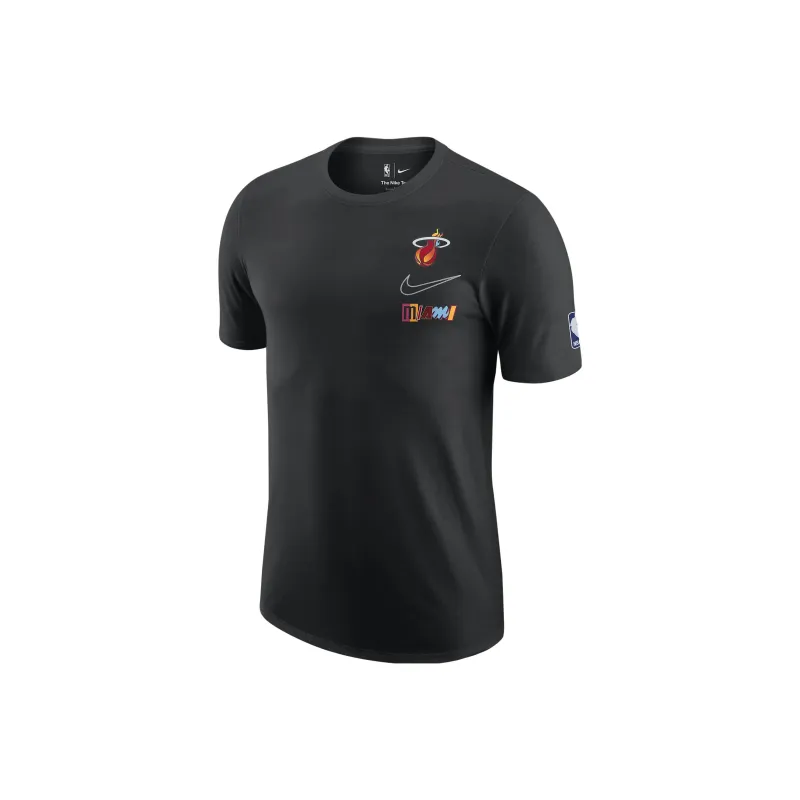Nike Nba Miami Heat Max90 Courtside City Edition Loose Fit T shirt-0