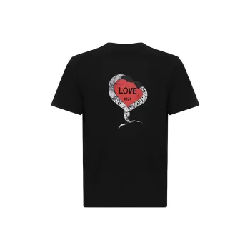 SAINT LAURENT T Shirts Men Black