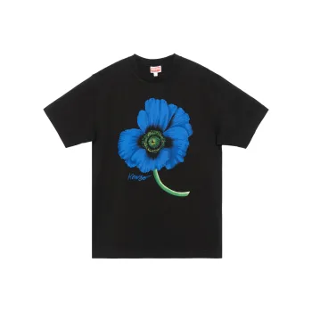 KENZO Poppy By Nigo Front Print T Shirt