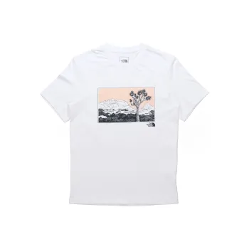 THE NORTH FACE Set in Sleeve T Shirt Unisex White
