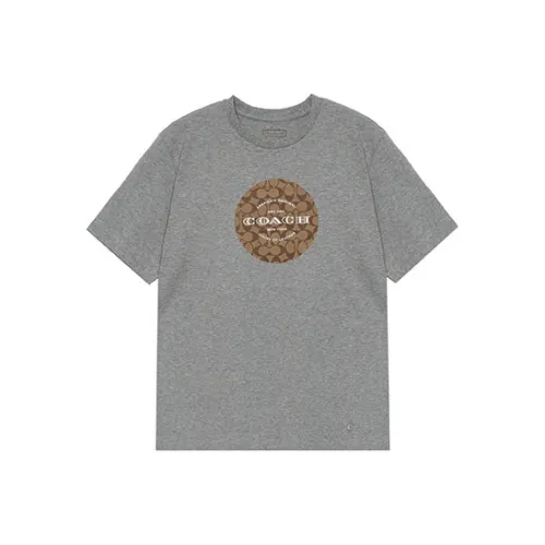 COACH T Shirts Men Gray
