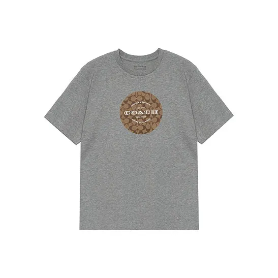 COACH T Shirts Men Gray-0