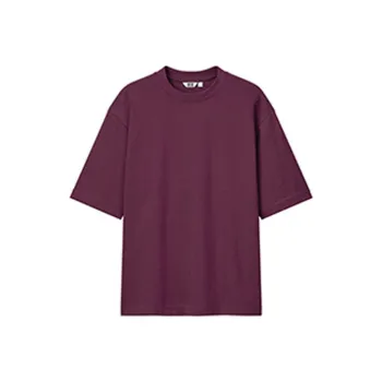 UNIQLO U Collection SS23 T Shirt Unisex Dark Reddish Purple