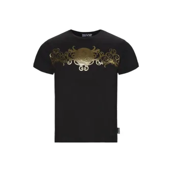 VERSACE JEANS COUTURE SS22 T Shirt Men's Black