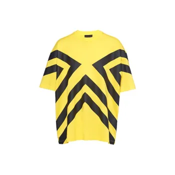 PRADA T-Shirts Men Yellow