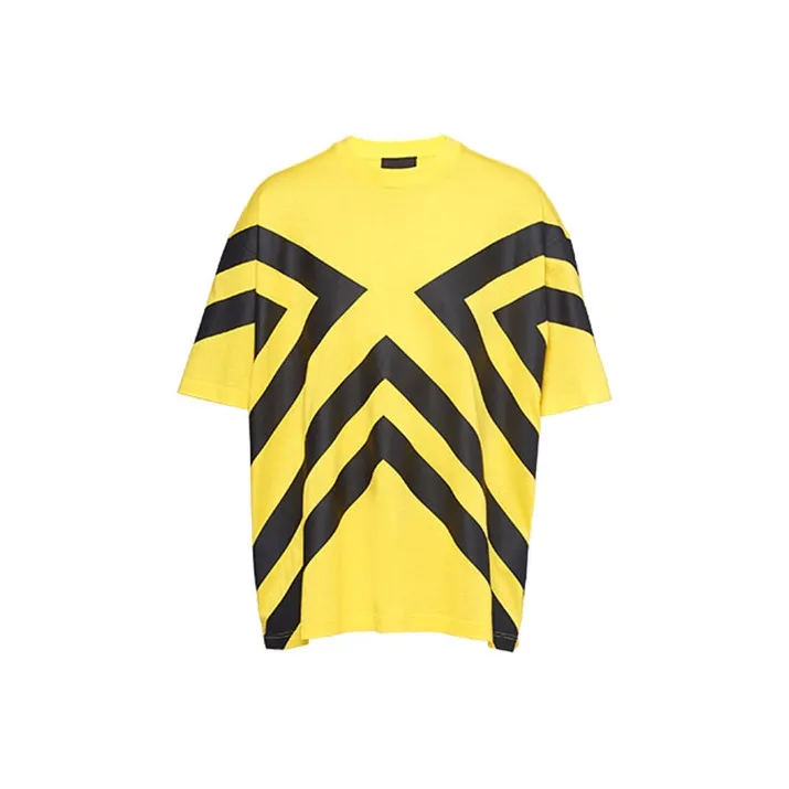 PRADA T-Shirts Men Yellow-0