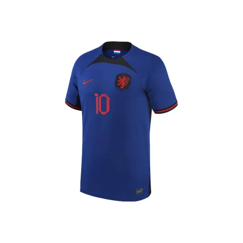Nike Netherlands National Team 2022/23 Stadium Away Memphis Depay Big Kids' Nike Dri-FIT Soccer Jersey