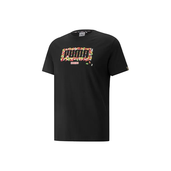 PUMA HARIBO T Shirts Unisex Black-0