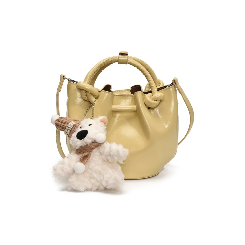 Yalu PU Bucket Bag, Handheld Shoulder Bag, Crossbody Bag, Handbag Regular Women's Multicolor-15