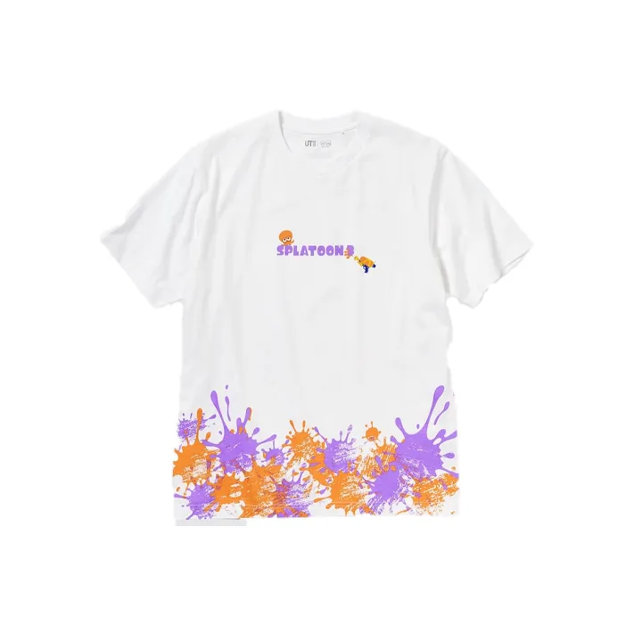 UNIQLO X Jet Warrior 3 Co branded SS23 T Shirts Unisex White-0