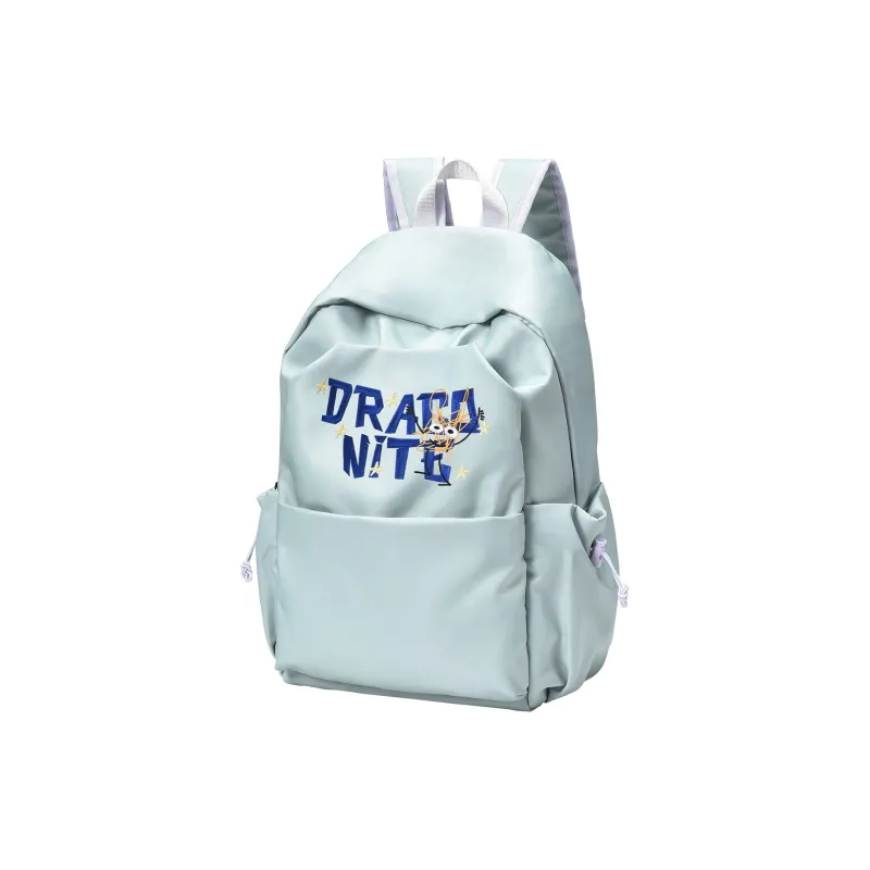 DRACONITE Polyester Student Backpack Regular Unisex Gray Blue-1