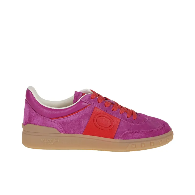 Valentino Upvillage Low Top Skateboard Shoes Women's Purple-1