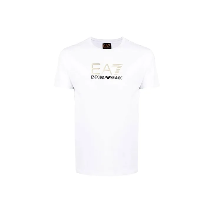 EMPORIO ARMANI EA7 T Shirts Men White-0