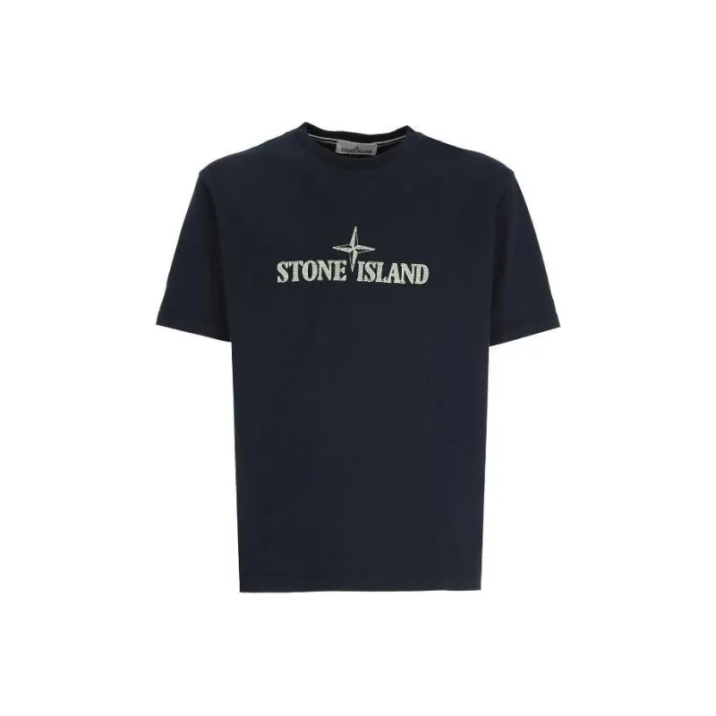 STONE ISLAND SS23 T Shirt Men's Marine Blue-0