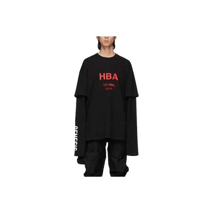 Hood By Air T-Shirts Men Black-0